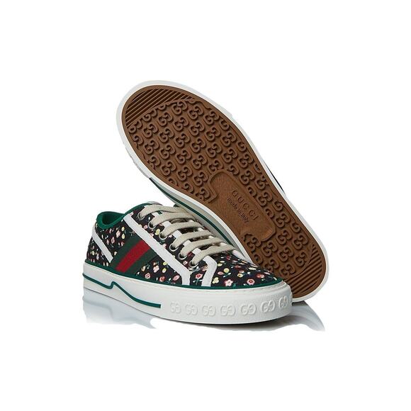 Gucci Tennis 1977 Floral Low Top Sneaker - 8.5 US / 38.5 EU - Picture 7 of 7